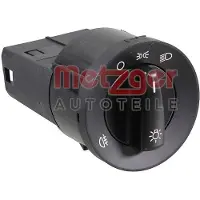 METZGER Commutateur d'éclairage principal Commutateur d'éclairage 09161118 pour SKODA Fabia II bicorps (542) Fabia II Combi (545) ROOMSTER (5J) Octavia I Combi (1U5)