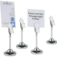 Aps Porte-cartes de table, lot de 4 (A5)