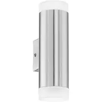 Eglo Riga-Led Applique M Argent 2 Points Lumineux
