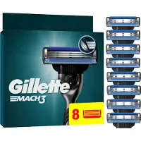 Gillette Mach3 - Têtes de rechange - 8 pièces