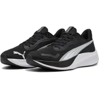 Puma Chaussure de course 'Pounce Lite' noir / argent / blanc
