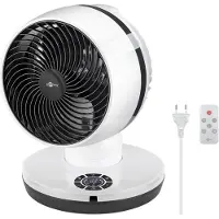 Goobay ventilateur de sol 9 pouces 3D avec télécommande et minuterie