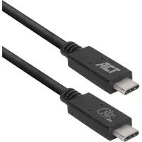 ACT Câble USB-C - USB-C, 1 m, USB4, 20 Gbps, 240 W, USB-IF