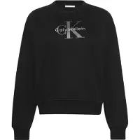 Calvin Klein Jeans Sweat-shirt gris / noir / blanc