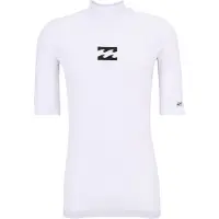 Billabong Waves All Day Short Sleeve Rash Guard Blanc M Homme