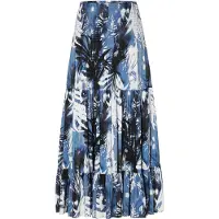 TATUUM Jupe 'EFIANA' indigo / noir / blanc