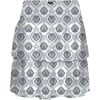 Vero moda Jupe 'VMSMILLA' bleu nuit / saphir / blanc