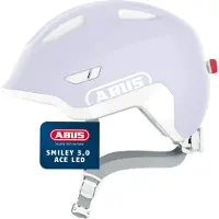 ABUS Smiley 3.0 Ace Led Urban Helmet Violet M Enfants