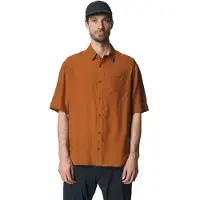 Houdini Tree Short Sleeve Shirt Marron XL Homme