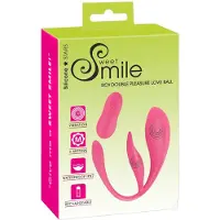 Sweet Smile SMILE - œuf vibrant radio à batterie rechargeable, portable (rose)