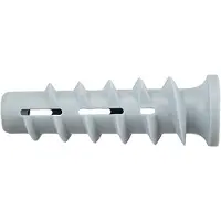 Fischer 78412 - Ancrage Turbo Pour Béton Cellulaire FTP K 6 En Nylon (25pcs) FTP K 6