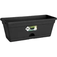 Elho Jardinière Pour Fenêtre Noir - 8711904250317