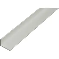 Alberts Cornière en aluminium anodisé argent 60x25x2 mm, 2 m