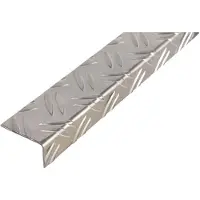 Alberts Riffelwinkelprofil Aluminium 53,6x29,5x1,5 mm, 1 m
