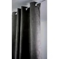 Linder Solingen Rideaux, stores SUEDINE LOURDE - Gris - 145x260 cm