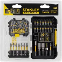 Stanley Jeu de 52 embouts de torsion 25 / 50 mm
