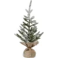 Décoris Sapin de Noël artificiel avec neige de ø30xh60cm