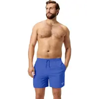 Speedo Hommes, Short de bain, Essential 16" Watershort, Bleu, (S)