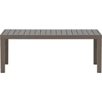 Ebuy24 Copacabana table basse 70x120cm brun.