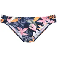 LASCANA Bas de bikini sport bleu marine / indigo / orange / rose