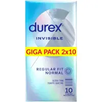 Durex Nude - préservatifs ultra fins (2 x 10 pcs)