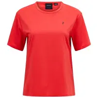 Peak Performance Femmes, Maillot de cyclisme, Women's Trail S/S (L), Rouge, L