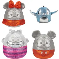 Squishmallows Jazwares - Disney Zestaw 4 Pluszaków 12cm Maskotka Premium