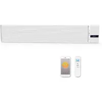 Quality Heating Chauffage infrarouge - Blanc - 1800W à 2400W, contrôle à distance