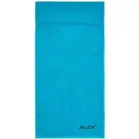 JELEX "100FIT" Serviette de fitness avec une poche zippée turquoise