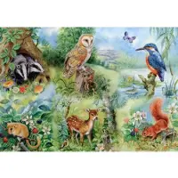 The House of Puzzles Puzzle XXL Animaux Étude de la nature 250 pièces