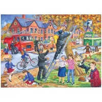 The House of Puzzles XXL Puzzle Saving Miss Kitty 250 Teile Puzzle