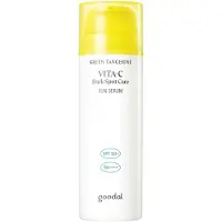 Goodal - Green Tangerine Vita C Dark Spot Care Sun Serum - Sérum de soin solaire anti-taches sombres