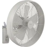 Beacon Lighting Ventilateur mural Breeze, blanc, Ø 41 cm - Beacon , Breeze, Blanc, Salon / séjour, Plastique