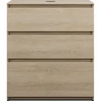 Burgbad Lin20 meuble sous-lavabo avec plan de toilette, 3 tiroirs, 802x552x900mm, WXOE080F5355