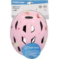 Fischer Fahrrad Plus Princesse XS/S Casque enfant Rose Taille : XS/S Tour de tête : 48-54 cm