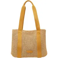 Marc O'Polo sac shopper sac à épaule Runja Shopper Golden Yellow marron clair