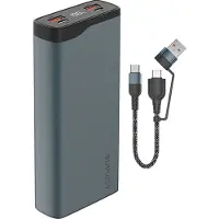 4smarts VoltHub Pro (10000 mAh, 22.50 W, 37 Wh), Chargeur de secours, Gris