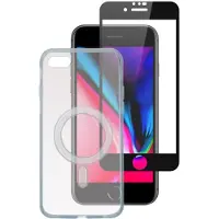 4smarts 360° Starter Set X-Pro Full Cover Glas Apple iPhone SE3 / SE2 / 8 / 7