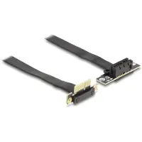 DeLOCK Riser Karte PCI Express x1 St. zu 1 Slot Kab.30 cm