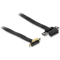 DeLOCK Riser Karte PCI Express Stecker 90° gewinkelt zu Slot
