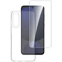 4smarts Kit de protection à 360 (2 pcs, Samsung Galaxy A36), Téléphone portable : film de protection, Transparent