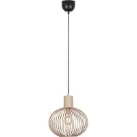 TRIO Lampe suspendue en fil de fer Gila Ø 33cm - sable