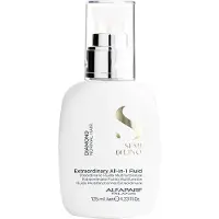 Alfaparf Milano Semi di Lino Diamond Extraordinary All-in-1 Fluid soin capillaire sans rinçage pour des cheveux parfaits 125 ml