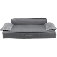 Trixie Canapé panier pour chien Liano gris rectangulaire
