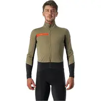 Castelli Veste Beta Ros Vert Olive Noir, Taille XXL