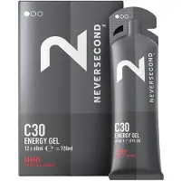 Neversecond C30+ Energy Gels Box Berry 60ml 12 Units Clair