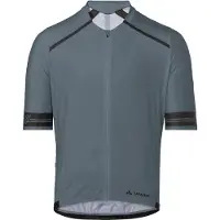 Vaude Bike Furka Full Zip Ii Short Sleeve Jersey Gris M Homme