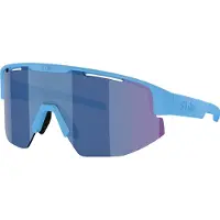 Bliz Matrix Small Sunglasses Bleu Grey w Blue Mirror/CAT3