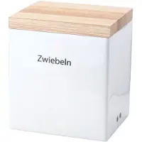 Continenta Vorratsdose Keramik, weiß 18x15,5x20,5 cm 3922 4017167392202