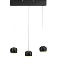 JUST LIGHT LED Lampe suspendue Ballini 3 flammes 220 cm blanc chaud